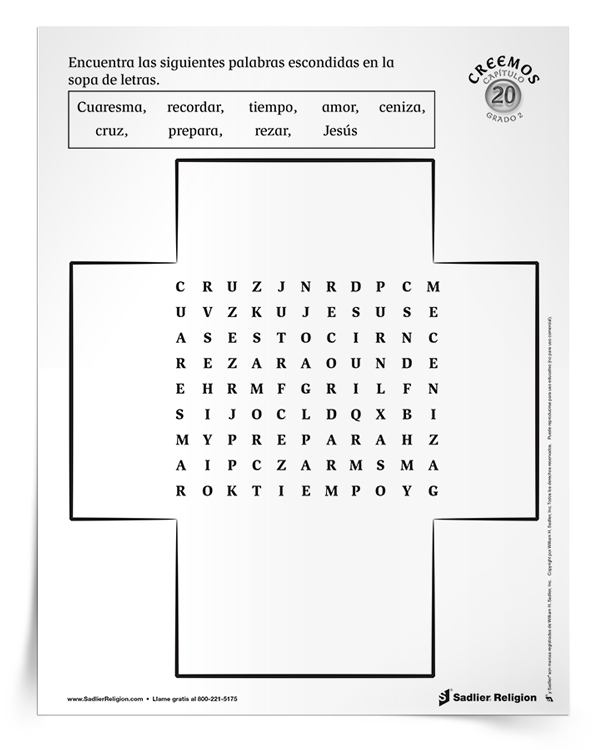 Actividad-Sopa-de-letras-sobre-la-Cuaresma